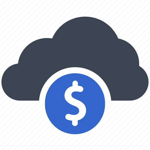 Cloud, donation, funding, money, currency, dollar icon - Download on Iconfinder