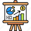 presentation, chart, reports, sales, money 