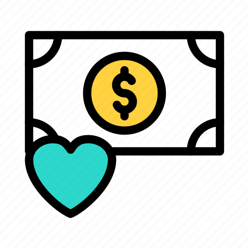 Charity, donation, funding, dollar, money icon - Download on Iconfinder