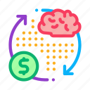 brain, business, crowdfunding, cycle, financial, money, web 