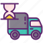 delivery, estimated, time, vehicle 