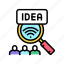 idea, crowdsoursing, crowdsourcing, business, internet, human 