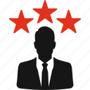man, over, personal, stars, profile, business, user