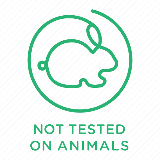 Cruelty free, no animal testing, not tested on animals, vegetarian icon -  Download on Iconfinder