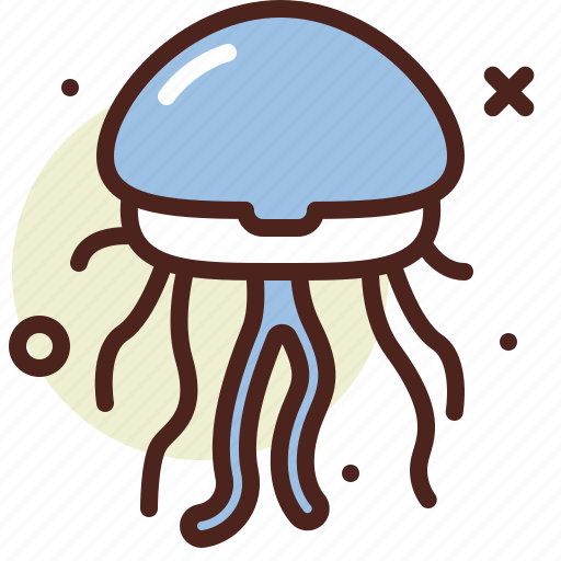 Animal, aquatic, arthropods, jellyfish, ocean, sea icon - Download on Iconfinder