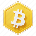 bitcoin, btc, cryptocurrency, crypto, badge 