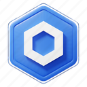 chainlink, badge, cryptocurrency, link, crypto 