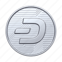 dash, crypto, coin, cryptocurrency, blockchain