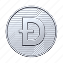 dodge, crypto, coin, cryptocurrency, blockchain
