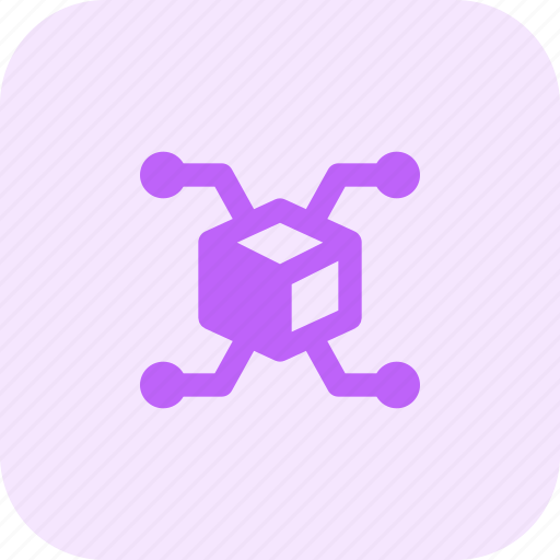Blockchain, network, money, crypto, currency icon - Download on Iconfinder