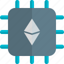 ethereum, chip, money, crypto, currency