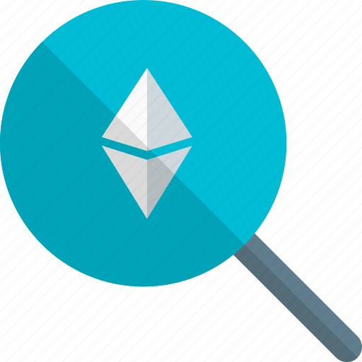 Ethereum, search, money, crypto, currency icon - Download on Iconfinder