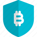 shield, bitcoin, money, crypto, currency