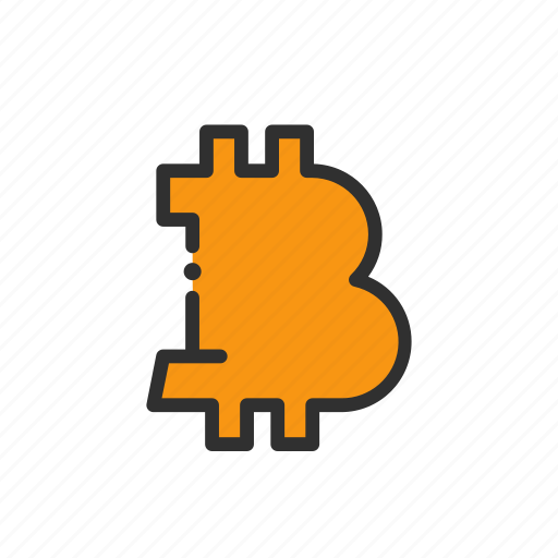 Bitcoin, coinbase, colour, exchange, money, stock, trading icon - Download on Iconfinder