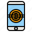 crypto, mobile, phone, cryptocurrency, token 