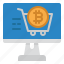 bitcoin, website, payment, online, exchange, cryptocurrency 