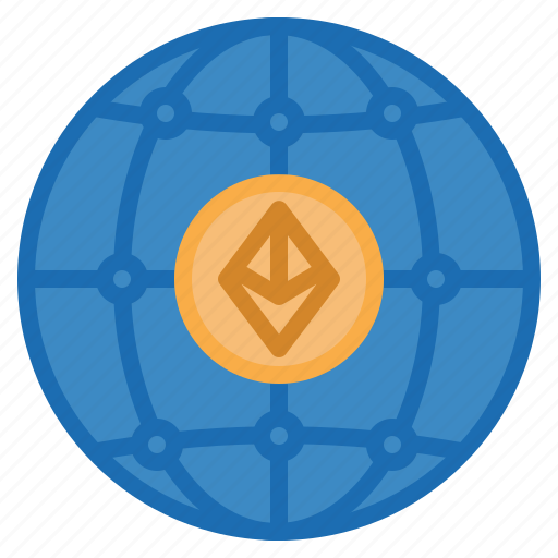 Digital, globe, world, ethereum, currency, crypto icon - Download on Iconfinder