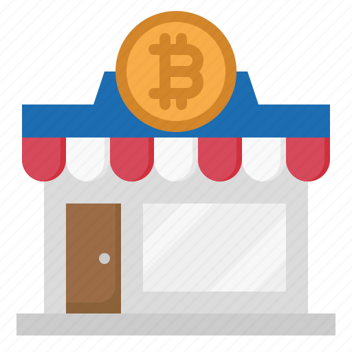 Store, shop, bitcoin, cryptocurrency, digital, online icon - Download on Iconfinder