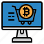 bitcoin, website, payment, online, exchange, cryptocurrency 