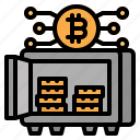 safebox, bitcoin, crypto, currency, protect, save