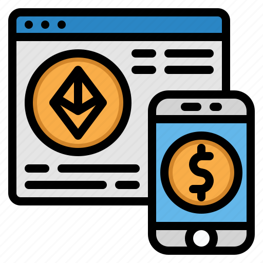Website, exchange, smartphone, payment, crypto, currency icon - Download on Iconfinder