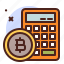 calculator, finance, invest, crypto, bitcoin 