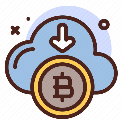 Cloud, finance, invest, crypto, bitcoin icon - Download on Iconfinder
