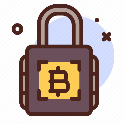 Lock, finance, invest, crypto, bitcoin icon - Download on Iconfinder