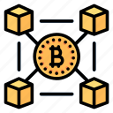 bitcoin, blockchain, currency, crypto, block, cryptocurrency, chain