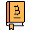 bitcoin, currency, money, book, crypto, reading, study, cryptocurrency 