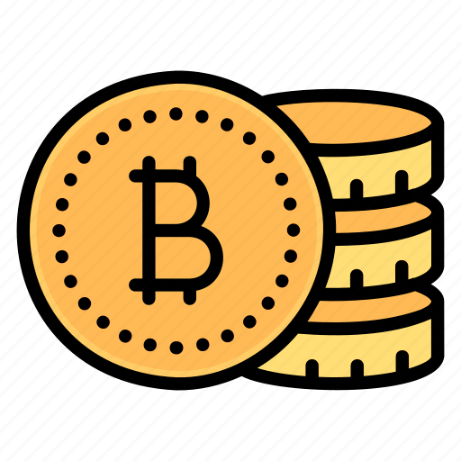 Bitcoin, pile, coin, currency, crypto, cryptocurrency icon - Download on Iconfinder