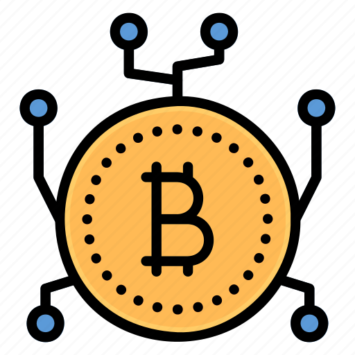 Digital, bitcoin, coin, currency, crypto, network, cryptocurrency icon - Download on Iconfinder