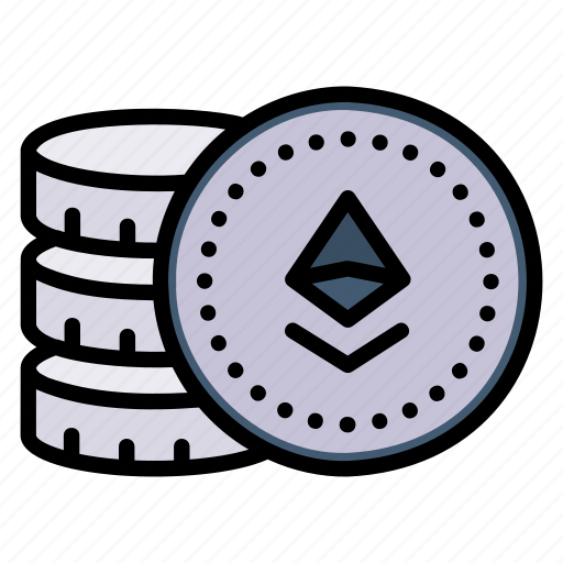 Ethereum, pile, coin, crypto, currency, cryptocurrency icon - Download on Iconfinder