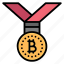 medal, award, bitcoin, top, currency, coin, best, crypto, cryptocurrency 