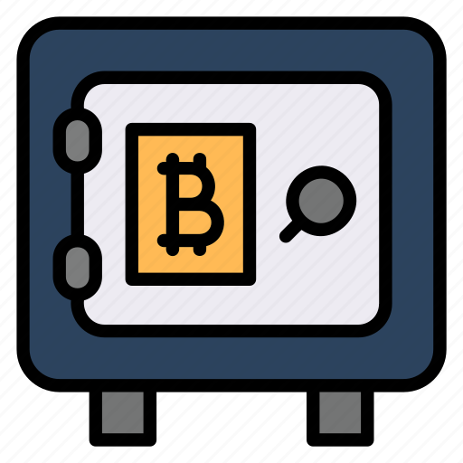Safebox, bitcoin, coin, money, safe, box, cryptocurrency icon - Download on Iconfinder