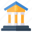 bank, bitcoin, currency, crypto, building, deposit, saving, cryptocurrency 