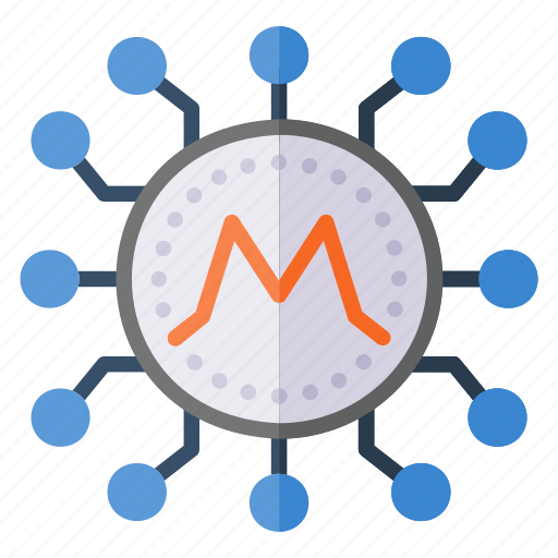 Monero, coin, crypto, currency, cryptocurrency icon - Download on Iconfinder