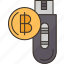 bitcoin, storage, wallet, digital, secure 