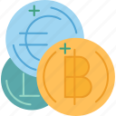 crypto, currency, bitcoin, digital, money