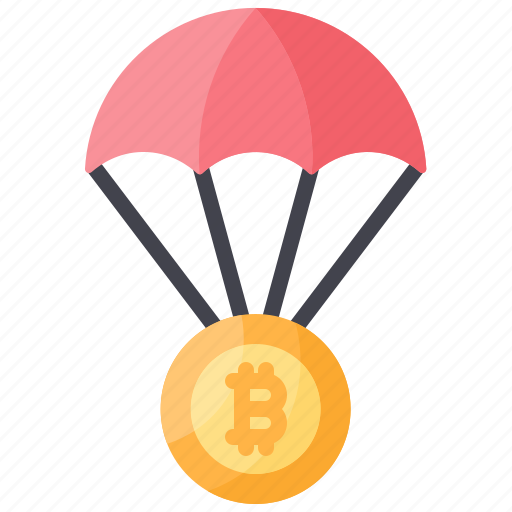 Airdrop, bitcoin, currency, digital, money icon - Download on Iconfinder
