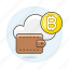 asset, bitcoin, cloud, crypto, cryptocurrency, currency, digital, safe, secure, wallet 