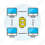 asset, bitcoin, connection, crypto, cryptocurrency, cryptography, currency, digital, network 