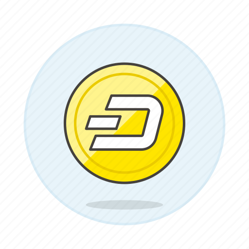 Asset, coin, crypto, cryptocurrency, currency, dash, digital icon - Download on Iconfinder