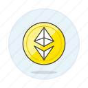 asset, coin, crypto, cryptocurrency, currency, digital, ethereum
