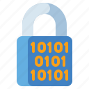 encryption, binary, lock, safety