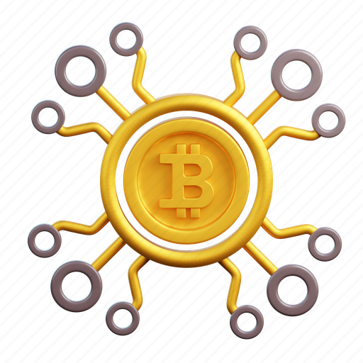 Currency, bitcoin, finance, money, blockchain, business, crypto 3D illustration - Download on Iconfinder