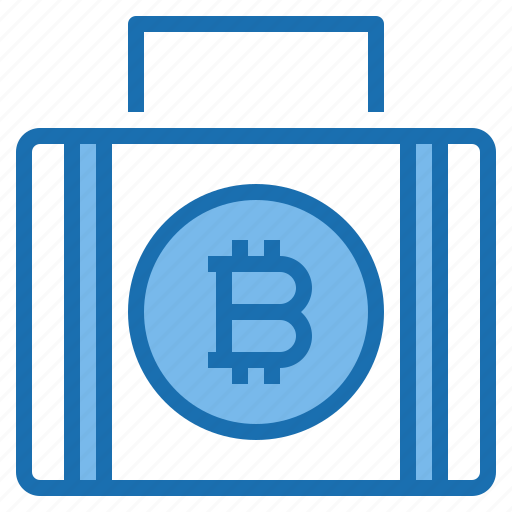 Banking, business, cryptocurrency, currency, finance, money, suitcase icon - Download on Iconfinder