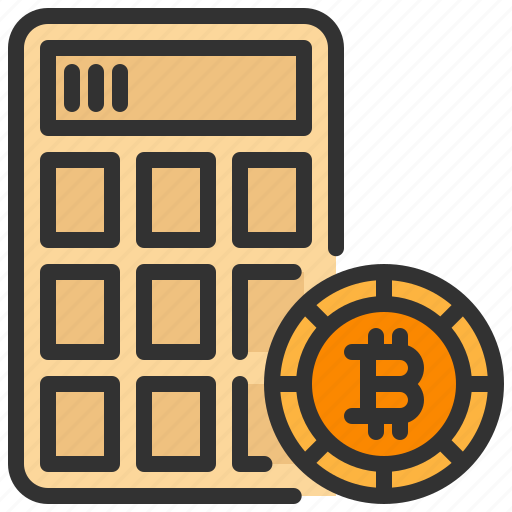Bitcoin, business, calculator, cryptocurrency, finance icon - Download on Iconfinder