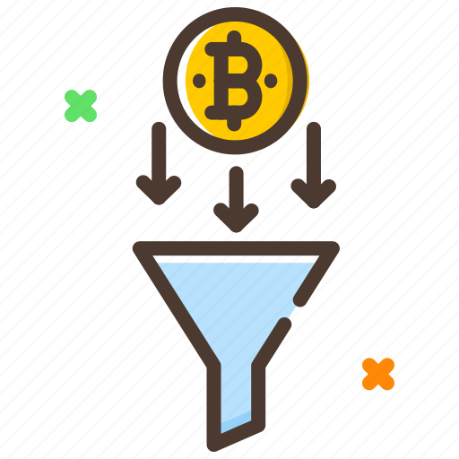 Bitcoin, conversion, cryptocurrency, digital currency, filter icon - Download on Iconfinder