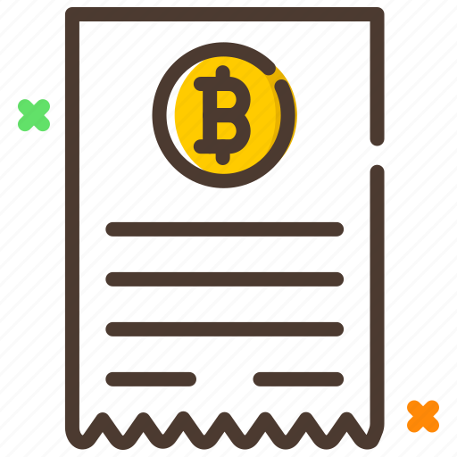 Bill, cryptocurrency, invoice, payment, receipt icon - Download on Iconfinder